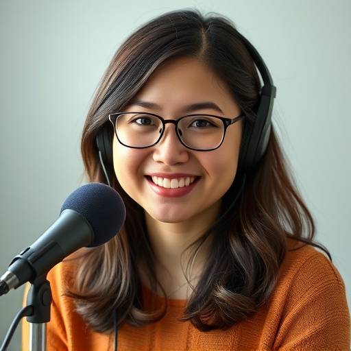 Photo of Emily Chen, podcaster and content creator.